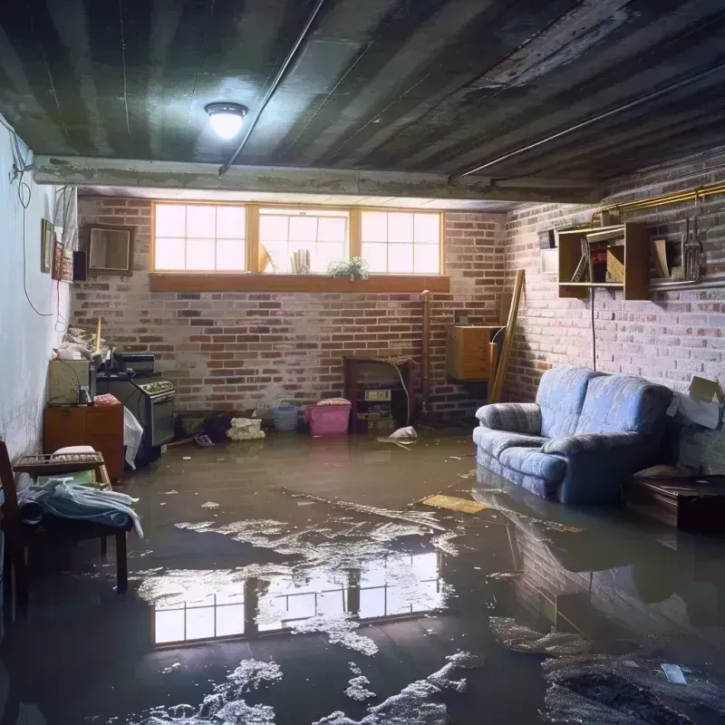 Flooded Basement Cleanup in Sanbornton, NH